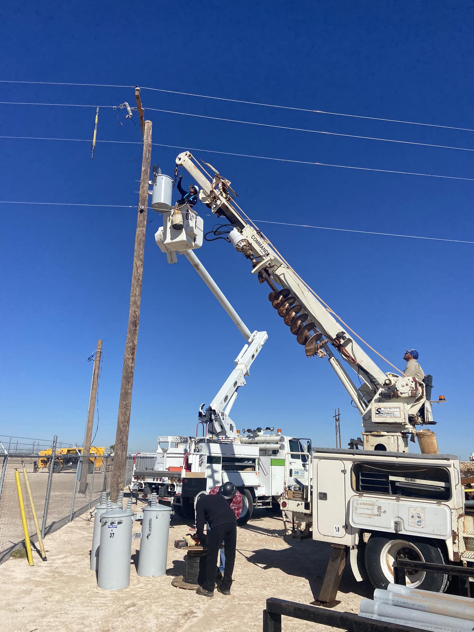 Pole Setting